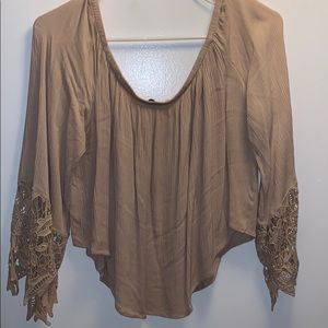 off the shoulder blouse